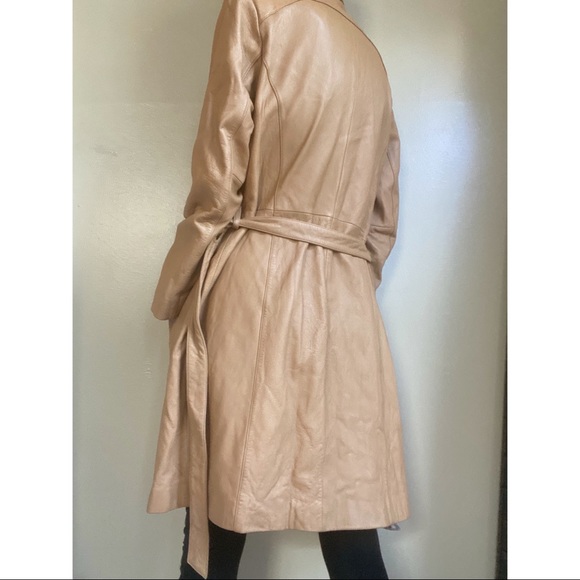 SOLD on ♏️ Wilson leather trench jacket - Picture 4 of 9